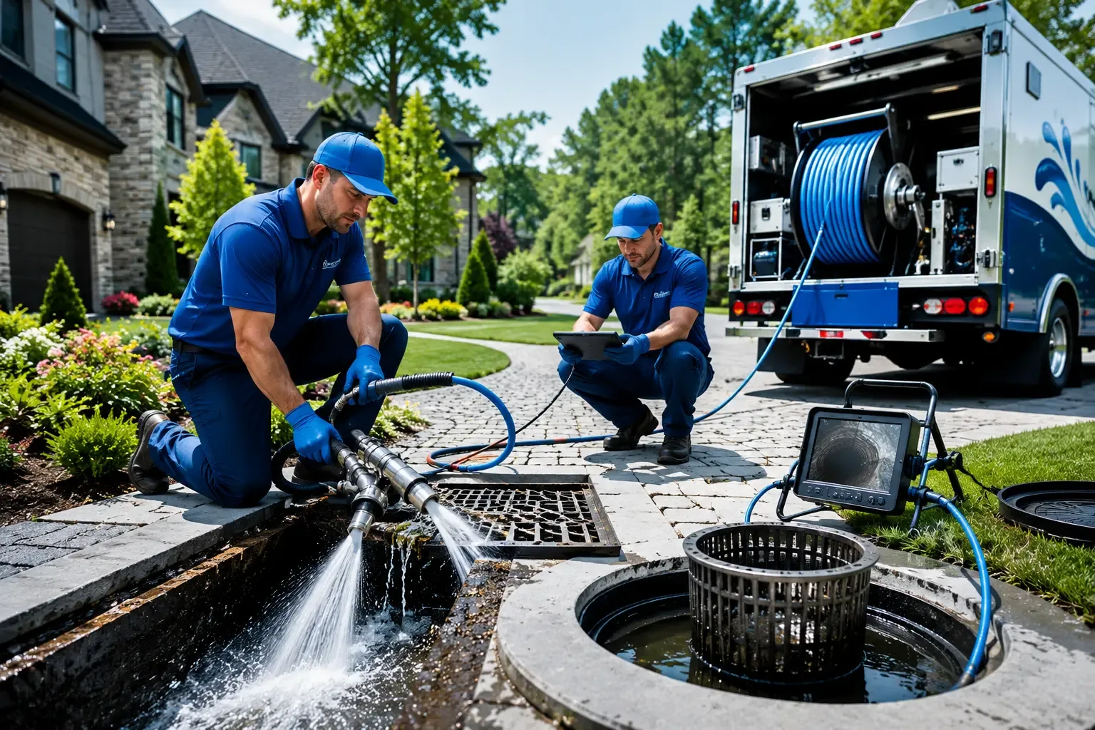Local outdoor drain cleaning professionals in Central, LA
